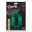 Picture of FOIL BALLOON NUMBER 0 BOTTLE GREEN 34 INCH